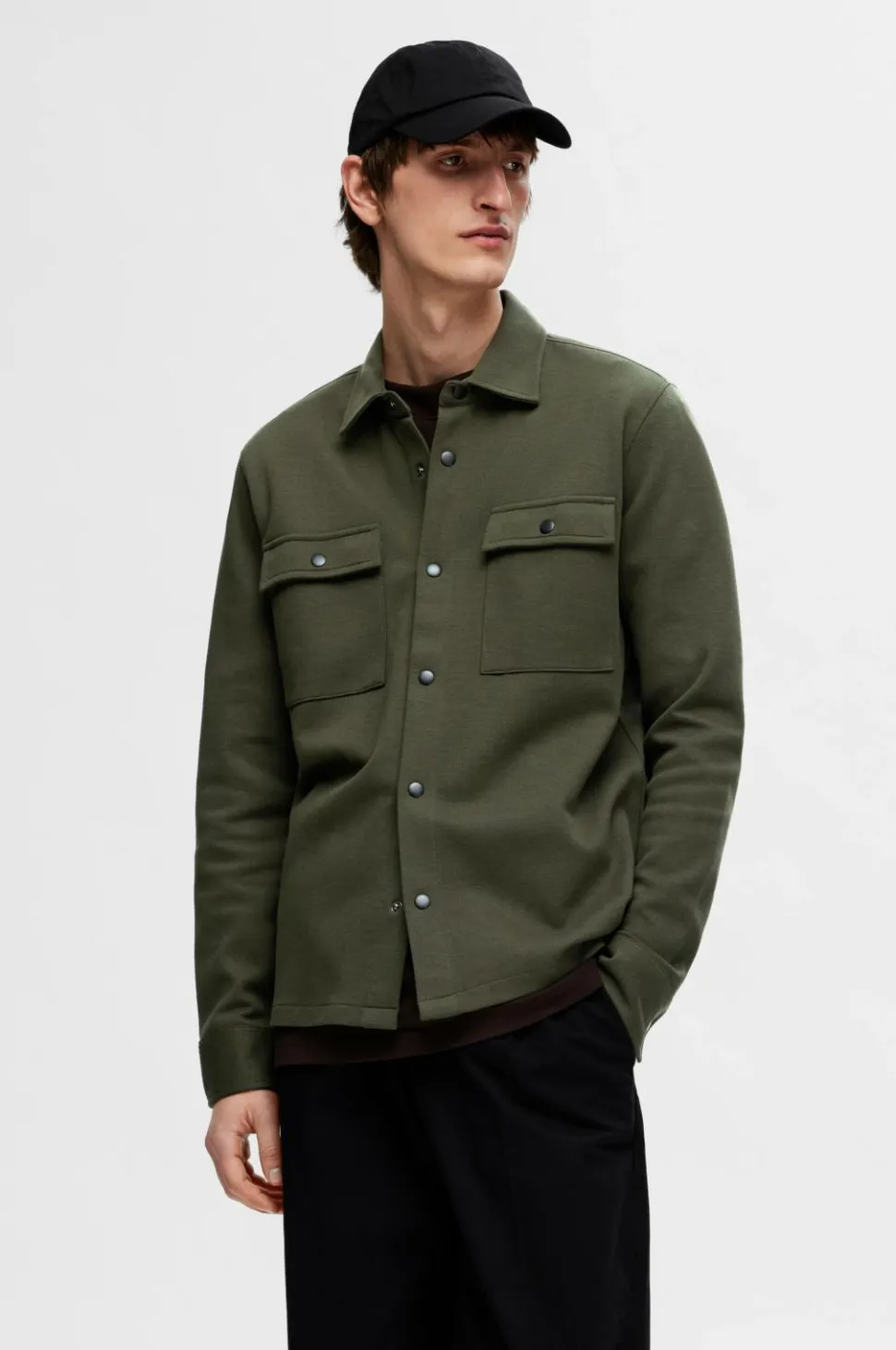 Selected HOMME Overskjorte slhJackie Sweat Jacket