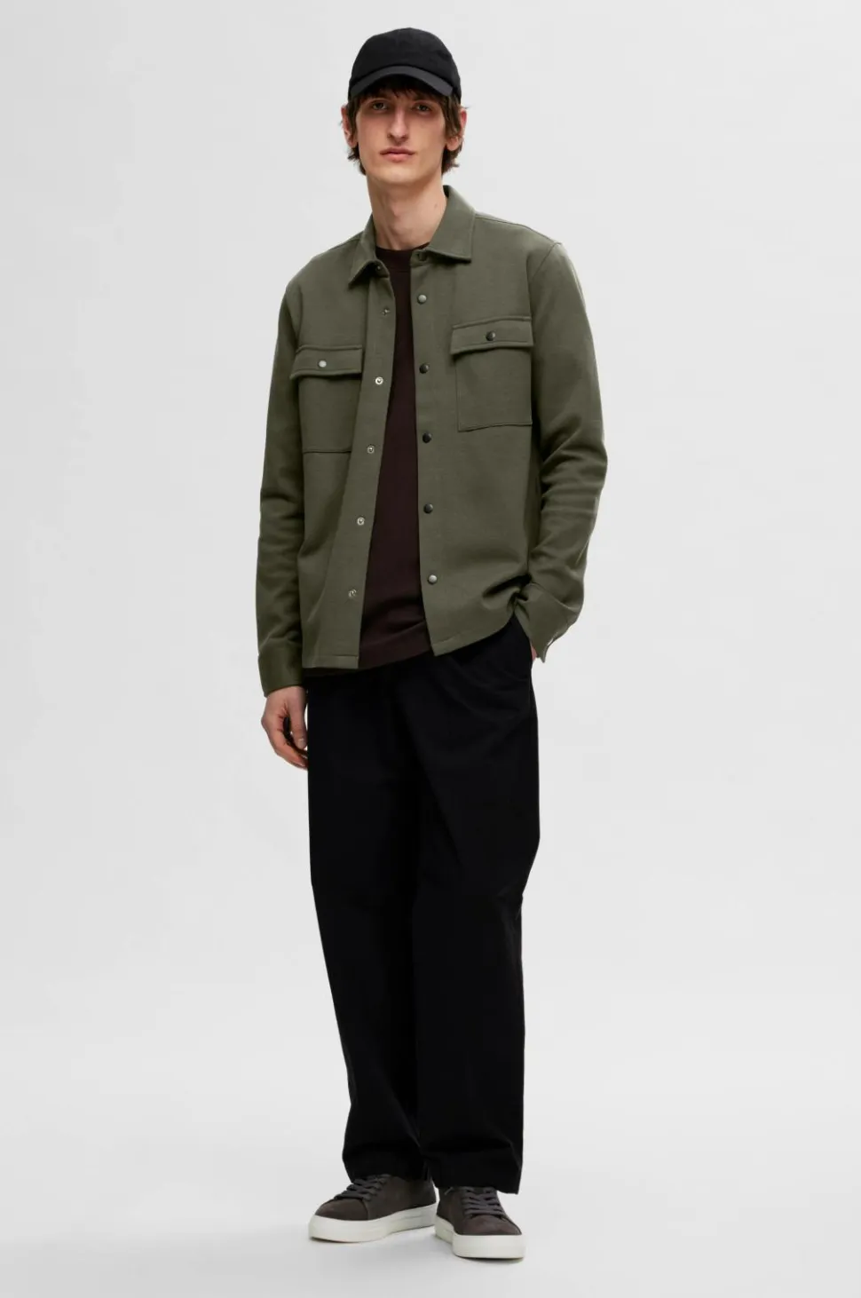 Selected HOMME Overskjorte slhJackie Sweat Jacket