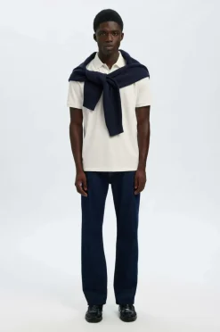 Selected HOMME Poloshirt slhFave Button SS Polo