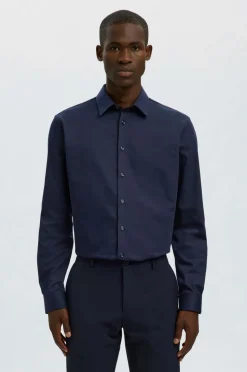 Selected HOMME Skjorte slhSlim-Performance Shirt LS