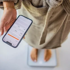 Sharper Image Bathroom Digital Body Scale LED