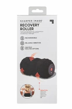 Sharper Image Massager Fit Roller Vibrating Sport Recovery