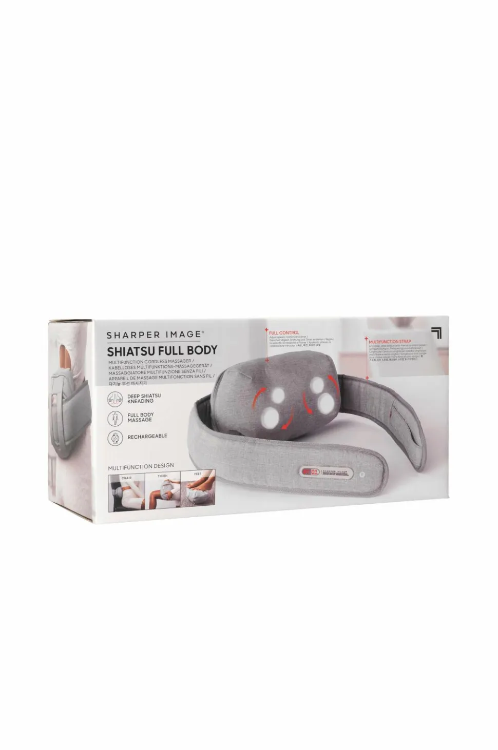 Sharper Image Sharper Image Massager Multi-Function Shiatsu Full Body Ledningsfri