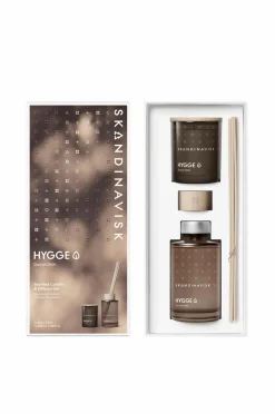 Skandinavisk Gavesæt HYGGE Scented Candle & Diffuser