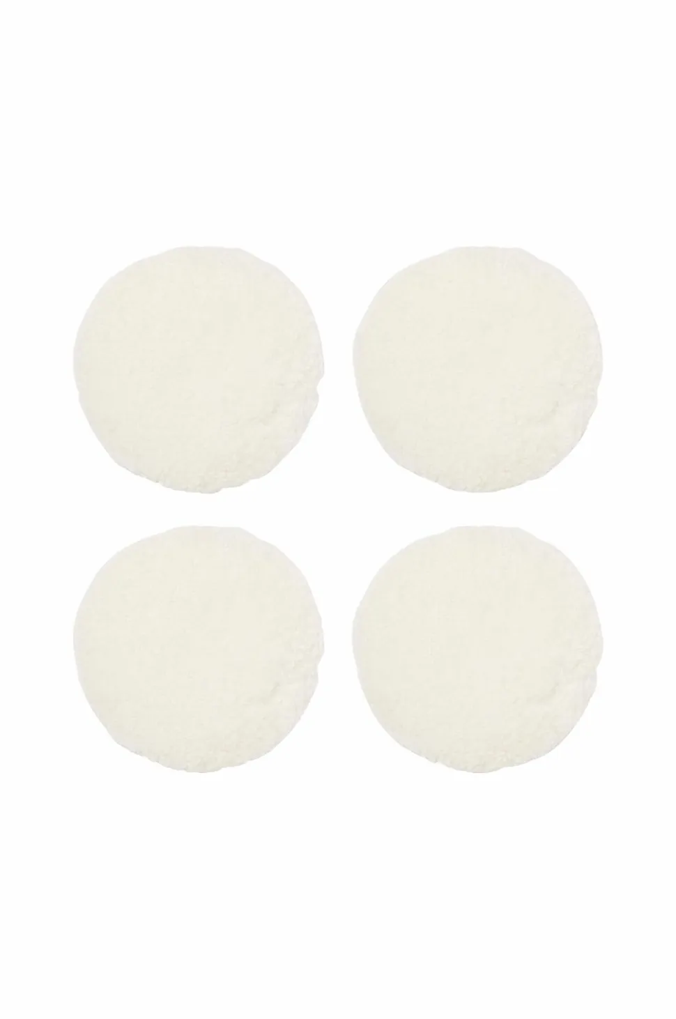Skinnwille Fåreskindspude rund krøllet 4-pak