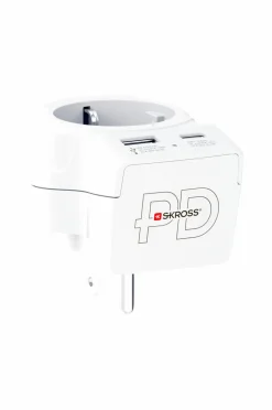 SKROSS Rejseadapter USB-A/USB-C 20W