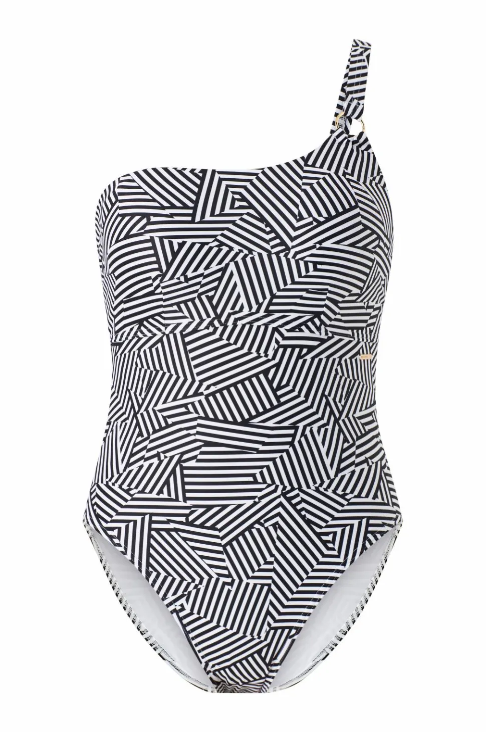 Speedo Badedragt Shaping Printed Asymmetric 1 Piece