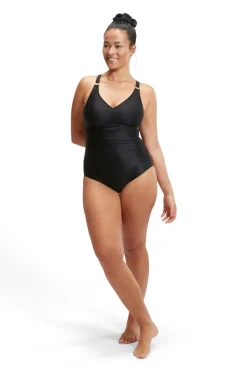 Speedo Badedragt Womens Shaping V Neck 1 Piece