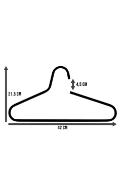 Spinder Design Bøjler (sæt med 5 stk.) Victorie