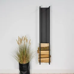 Spinder Design Opbevaring af træ Cubic Fire