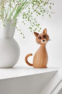 Spring Copenhagen Trædekoration Kat Lucky The Cat 15,9 cm