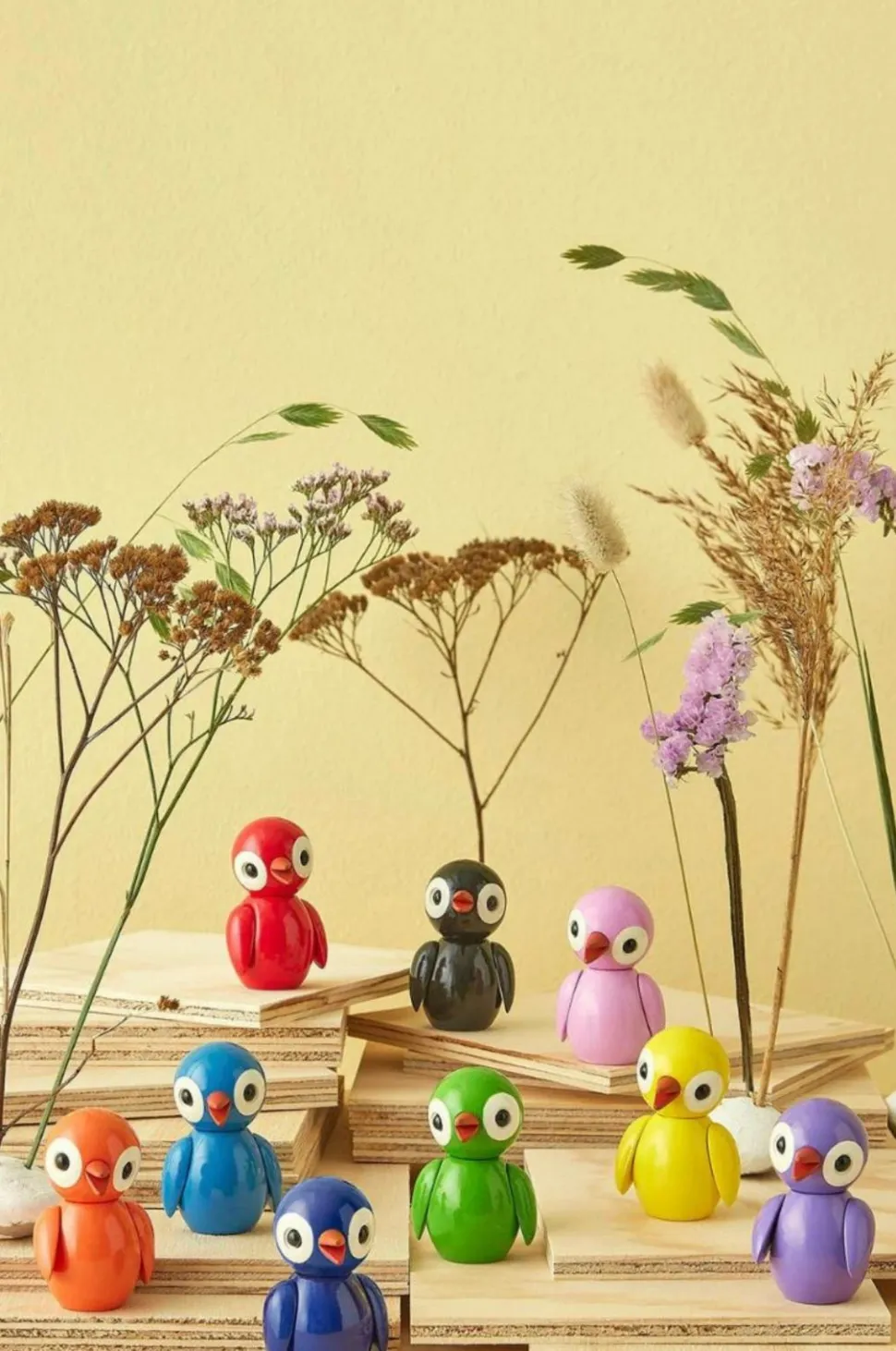 Spring Copenhagen Trædekoration Spring Birds 6,5 cm