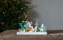 Star Trading Lysestage Reinbek X-mas 15 cm