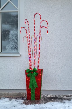 Star Trading Udendørs dekoration CandyCane