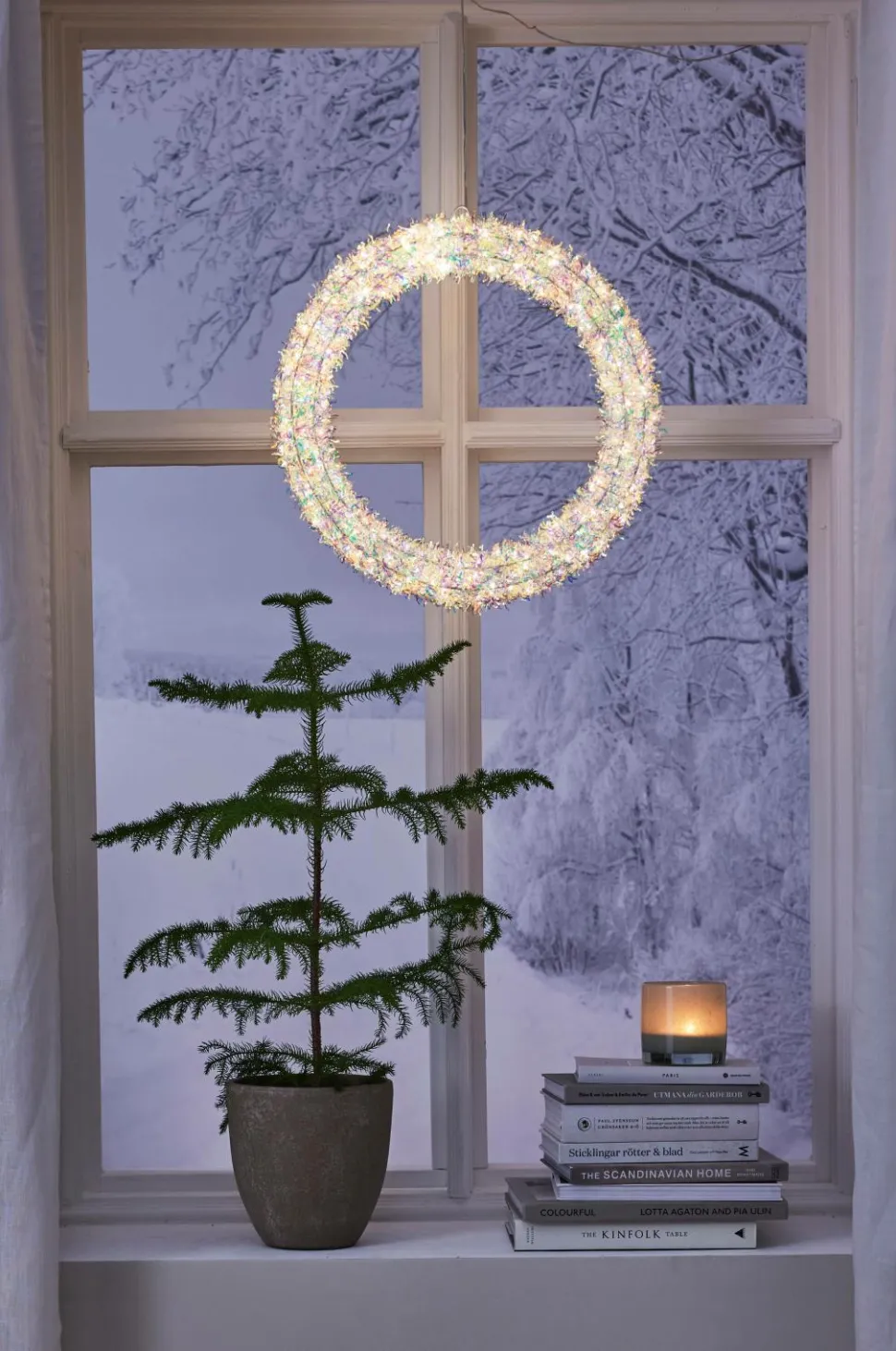 Star Trading Udendørs krans Magic 45cm