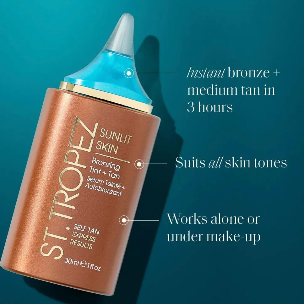 St.Tropez Self Tan Express Sunlit Skin Bronzing Tint + Tan