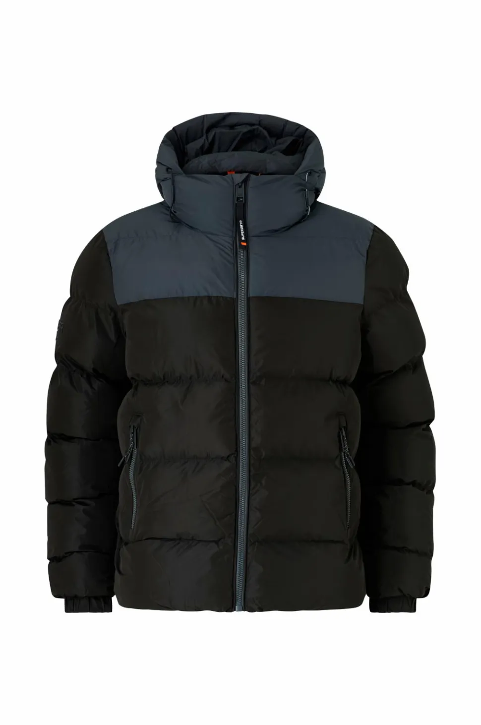 Superdry Jakke Colourblock Hooded Puffer Jkt