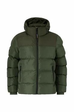Superdry Jakke Colourblock Hooded Puffer Jkt