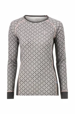 Termo Langærmet undertrøje Seaqual Jacquard Round Neck