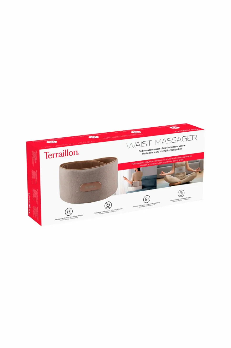 Terraillon Varmebælte - genopladeligt