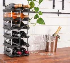 The Swedish Wine Rack Factory Vinreol 15 flasker The Swedish Wine Rack Factory