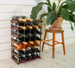The Swedish Wine Rack Factory Vinreol 30 flasker samlet The Swedish Wine Rack Factory