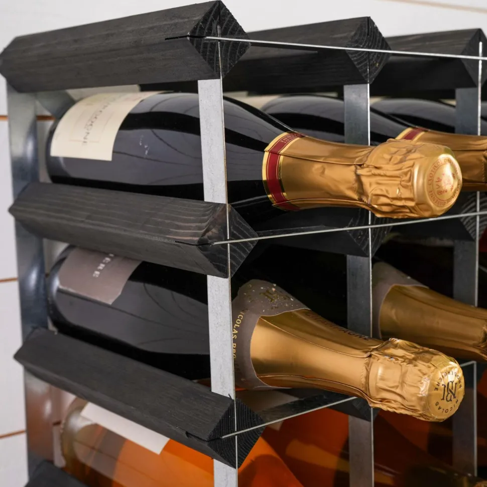 The Swedish Wine Rack Factory Vinreol 30 flasker samlet The Swedish Wine Rack Factory