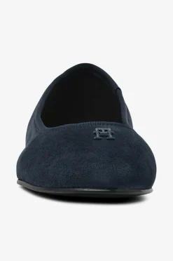 Tommy Hilfiger Ballerinasko TH Hardware Suede Ballerina