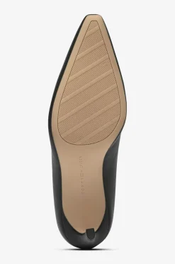 Tommy Hilfiger Højhælet sko TH Logo Leather Pump Slanted HL