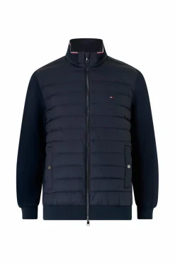 Tommy Hilfiger Jakke Mix Media Ess Rwb Stand Collar