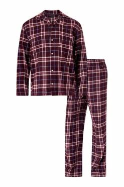 Tommy Hilfiger Pyjamassæt Relaxed Flannel PJ Set -boxed