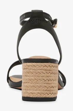 Tommy Hilfiger Sandaler med hæl Leather Ankle Strap Espad Sandal