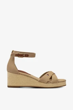 Tommy Hilfiger Sandal med hæl Mid Wedge Espad