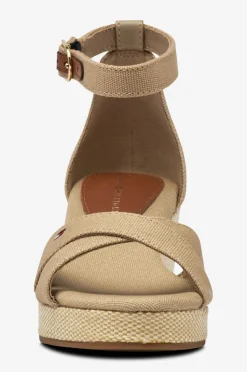 Tommy Hilfiger Sandal med hæl Mid Wedge Espad