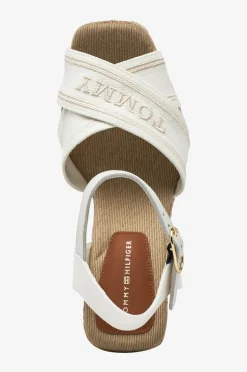 Tommy Hilfiger Sandaler med hæl Tommy Hilfiger Espad High Wedge