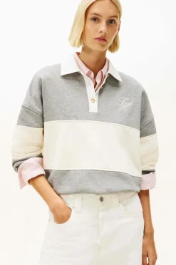 Tommy Hilfiger Sweatshirt Gold Btn Rugby Fleece