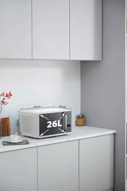 Toshiba Mikroovn 26l 3 i 1 grill/lufttørrer 900/1000/2100w