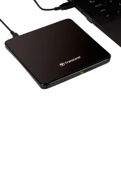 Transcend Ekstern Slim CD/DVD Brænder (TS8XDVDS-K)