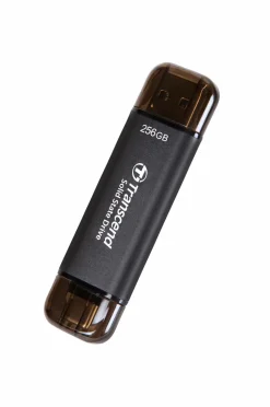 Transcend SSD Bærbar ESD310C - 256 GB