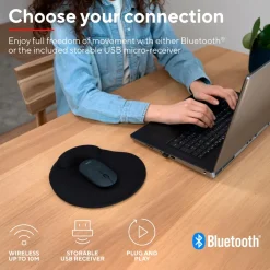 Trust Mus - trådløs, genopladelig Puck