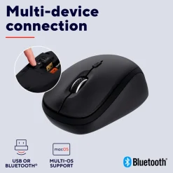 Trust Trådløs mus Yvi+ Bluetooth / 2,4 Ghz