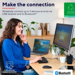 Trust Trådløst tastatur Lyra Compact Nordic Layout