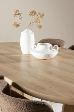 Venture Home Bootcut-spisebord med Modesto-spisebordsstol