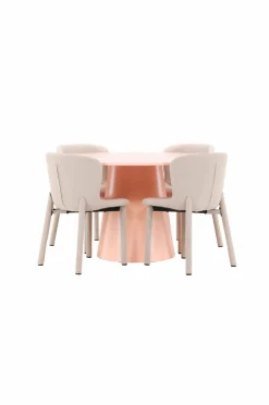 Venture Home Spisebord Lanzo med Astoria-stol