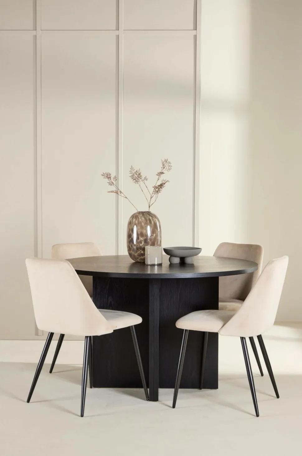 Venture Home Spisebord Strada med stol Night