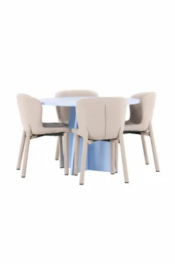 Venture Home Spisebord Bootcut med Astoria-stol