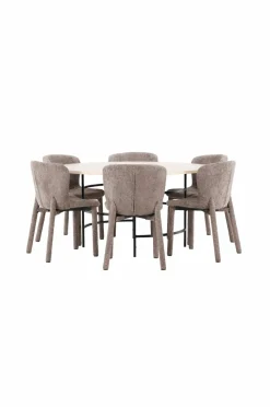 Venture Home Spisebord Copenhagen med Astoria-stol