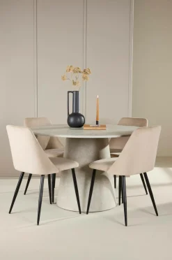 Venture Home Spisebord Lanzo med stol Night