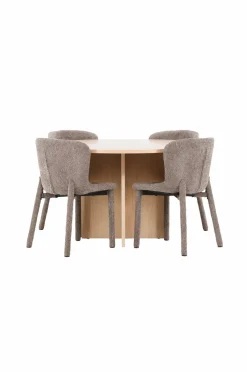 Venture Home Spisebord Strada med Astoria-stol