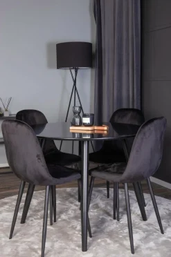 Venture Home Spisebordssæt Plaza med 4 stole Polar